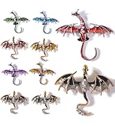 Bulk Gold Enamel Charms for Jewelry Making, Colorful Metal Charms Pendant for Bracelet Necklace a...