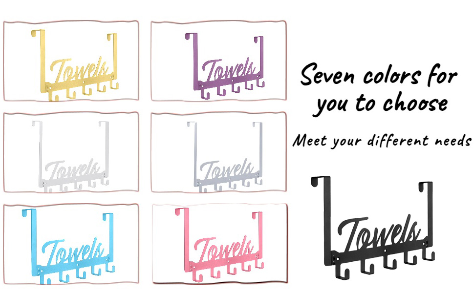 7 colors to choose