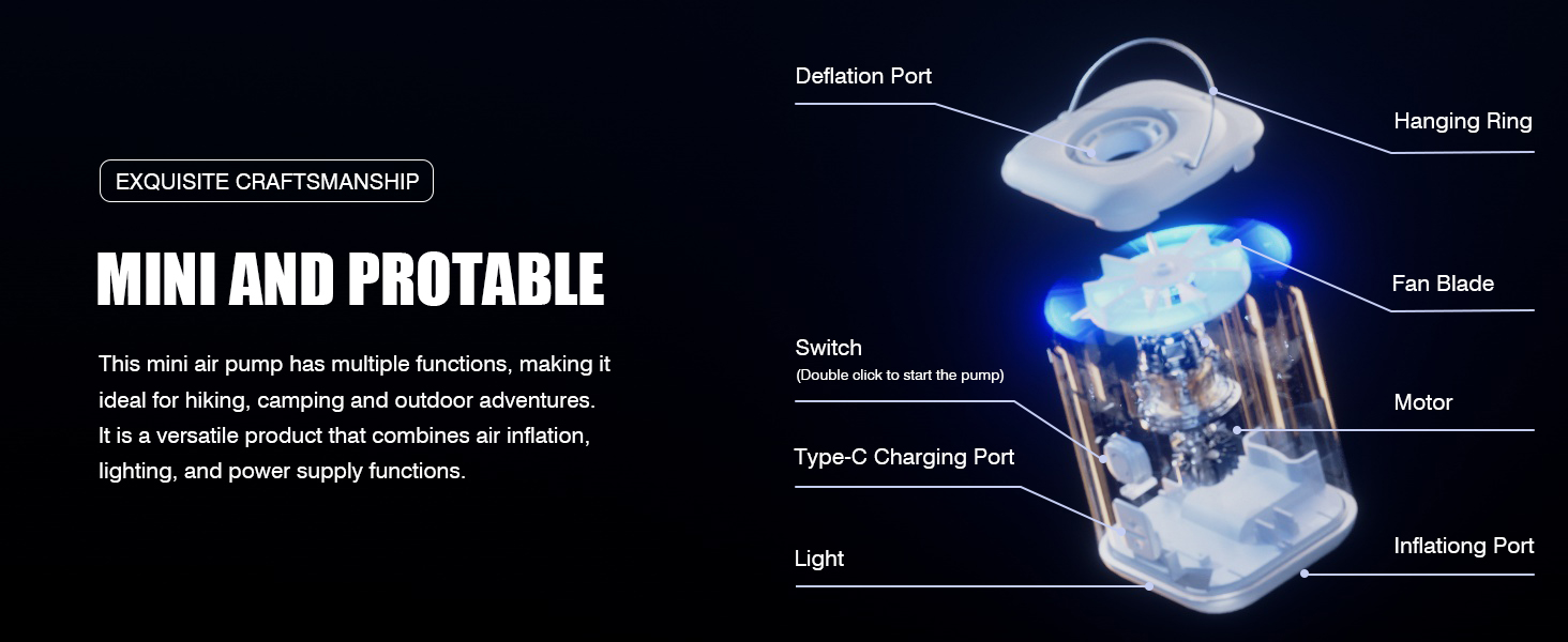 air pump for inflatables