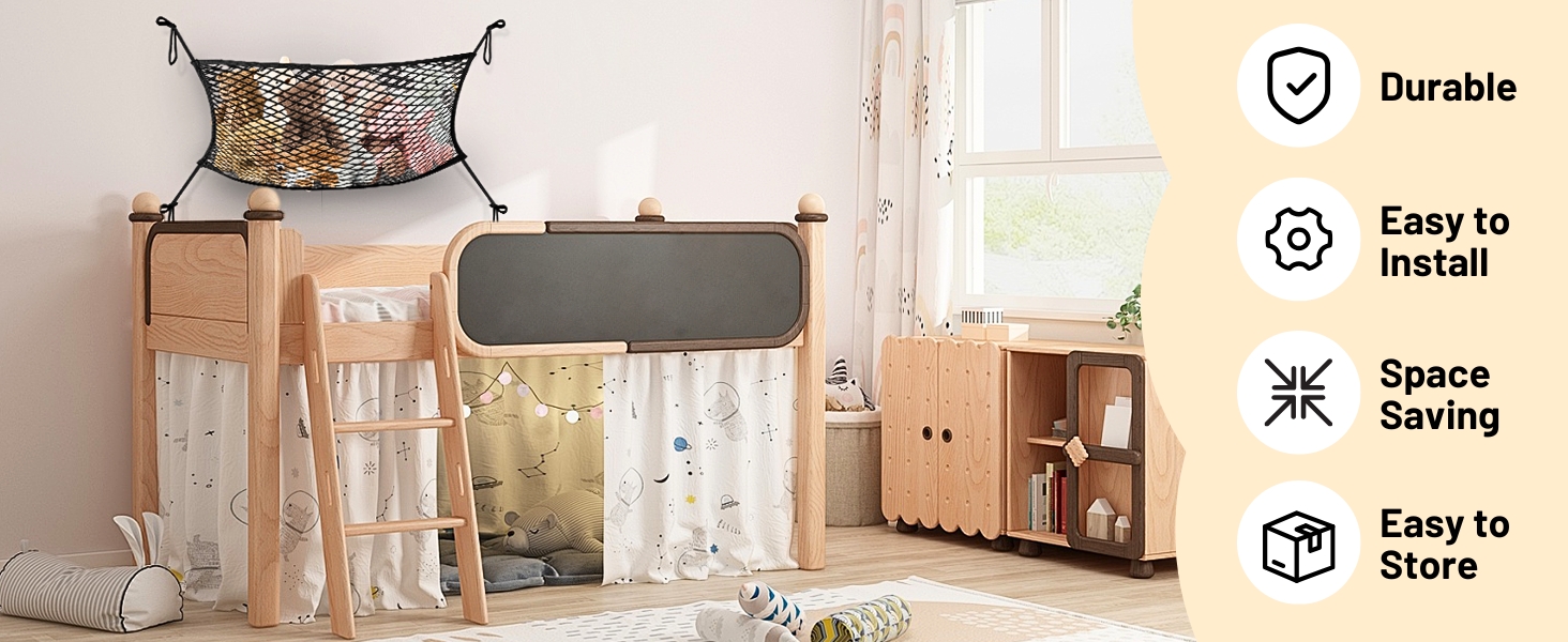 stuffed animals storage