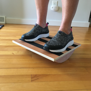 Feet on Balance Board