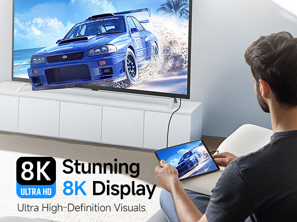 USB C to DisplayPort 1.4 Adapter