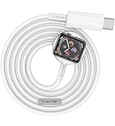 Fashia Magnetic Fast Charger for Apple Watch[MFi Certified], USB C i Watch Fast Charging Cable,Po...