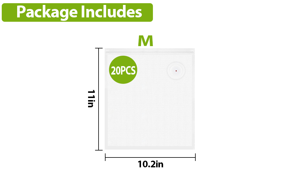 vaccum seals bag