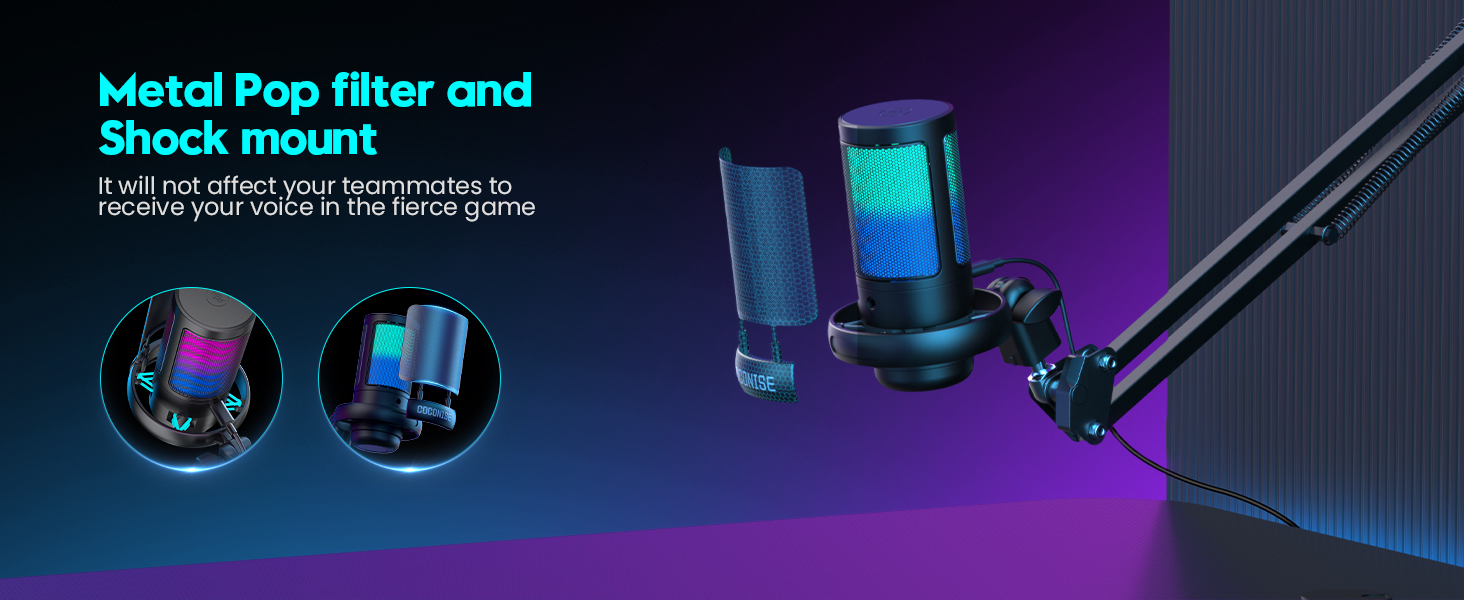 Microphone for gaming