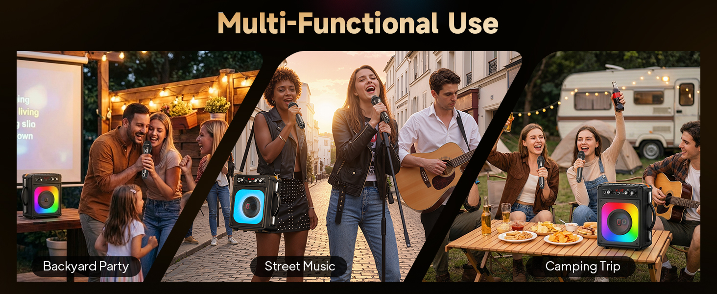 karaoke machine for family party