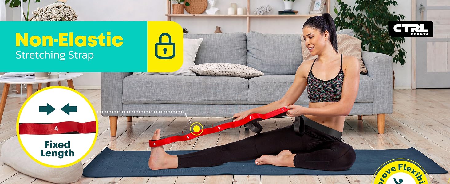 stretching strap with loops
