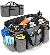 HODRANT Detailing Bag with Polisher Carry Bag, Large Detail Bag Car Care Box for Auto Detailing S...