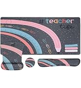 MOSISO Desk Pad Mat Keyboard Mouse Pad Set, Large Gaming Mouse Pad&amp;Keyboard Wrist Rest&amp;Mouse Pad ...