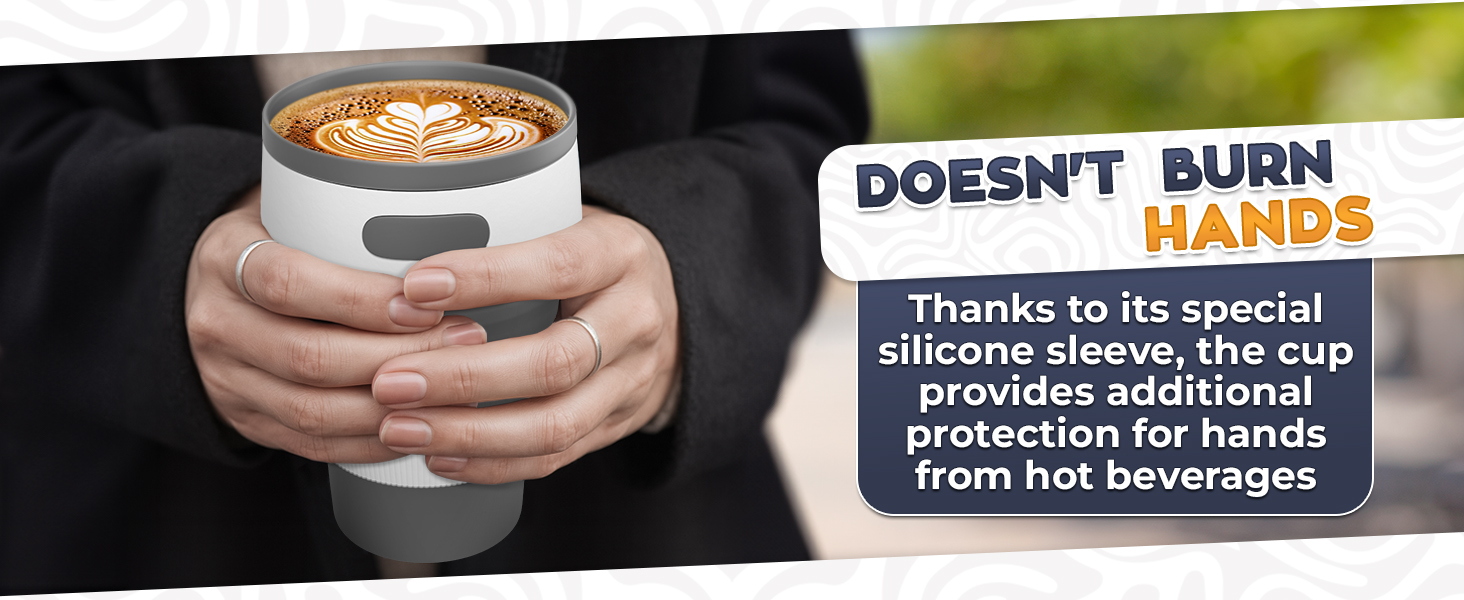 coffee cup travel reusable coffee cups travel cups camping coffee mugs hot cups with lids 12 oz