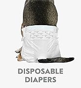 Paw Inspired Disposable Dog Diapers | Female Dog Diapers Ultra Protection | Diapers for Dogs in H...