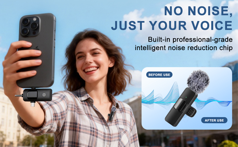 mini microphone Wireless Lavalier Lapel Microphone microphone for iphone mini mic