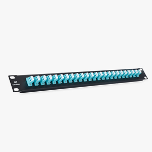 1U Fiber Patch Panel with 48 LC Connectors