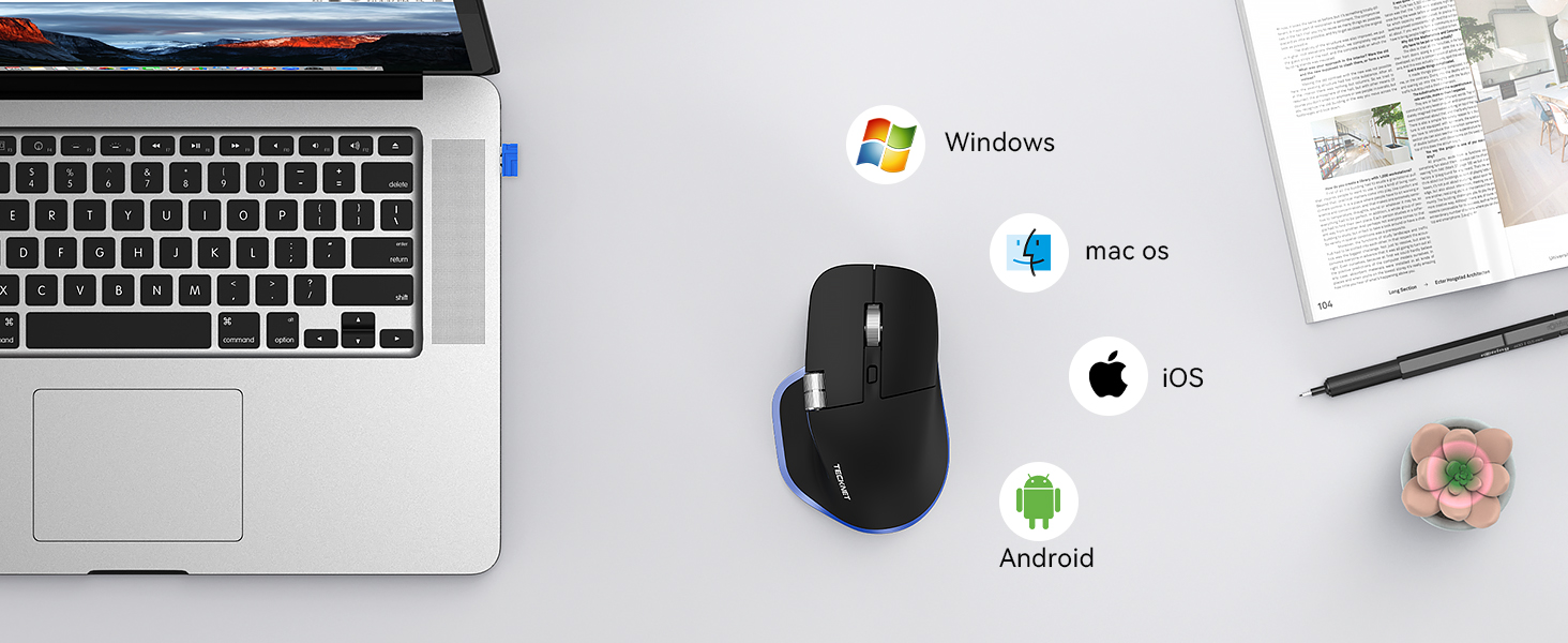 mouse wireless ergonomic