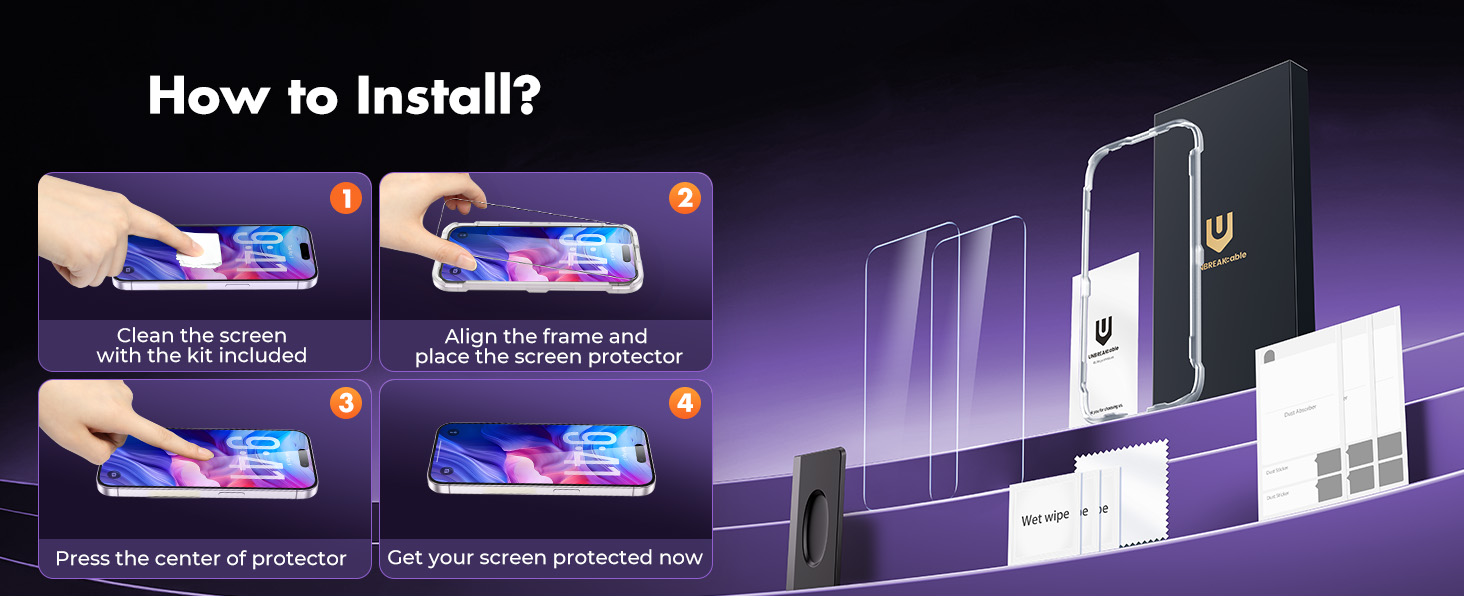 iPhone 17 screen protector