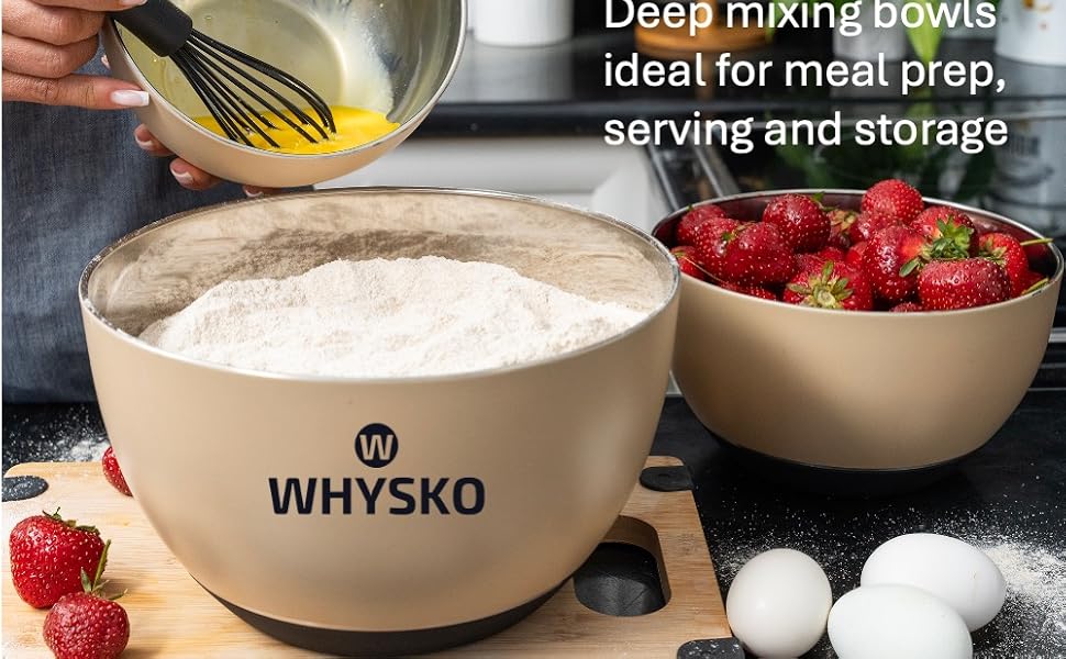storage bowls meal prep kitchen accessories
