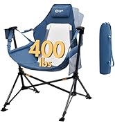 PORTAL Hammock Camping Chair, Portable Outdoor Swinging Chairs, Rocking Chair for Adults with Adj...