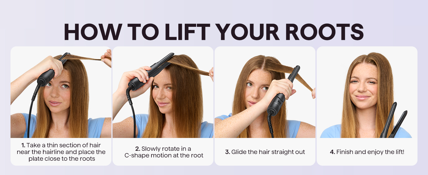 How to lift hair roots