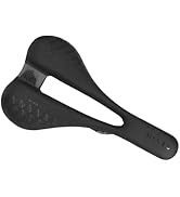 Mixed Carbon Fiber Bike Saddle – Lightweight &amp; Breathable Bicycle Seat with Central Cut-Out, Shoc...