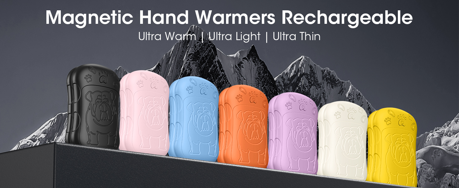 hand warmers rechargeable 2 pack hand warmers gifts for men women camping travel essentials