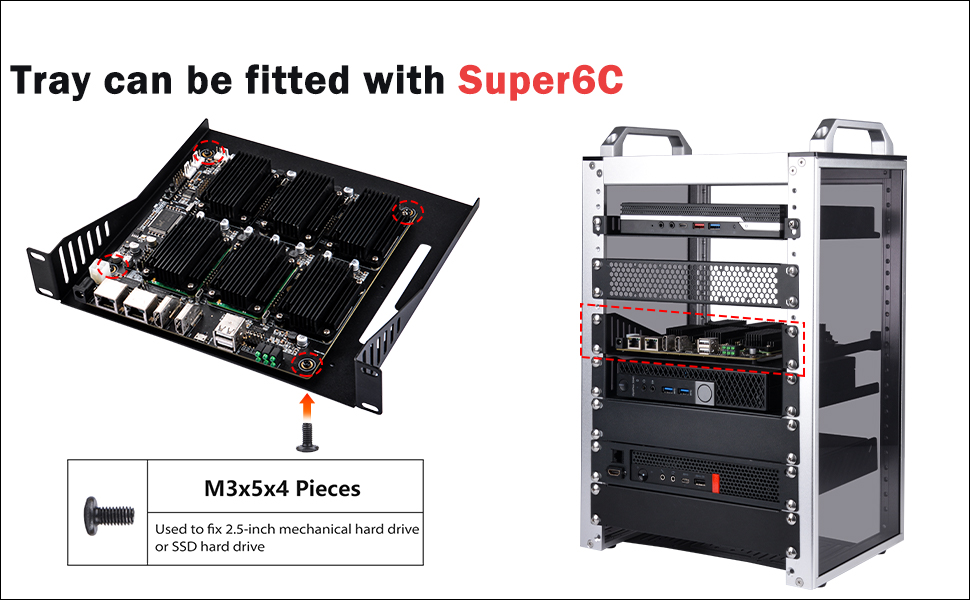 rack mount shelf 1u