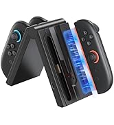 Younik Switch 2 J-Con Charger, Foldable Magnetic Charging Station Compatible with Switch 2 (2025)...