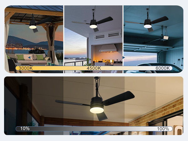 outdoor gazebo fan