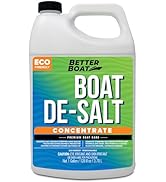 Better Boat Salt Remover Concentrate, De Salt Flusher for Marine Motors, Watercraft Engines, Flus...