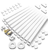 Delamu Cable Hider, 315in Cord Covers for 3-4 Wires on Wall, Large TV Cord Hider Wall, Paintable ...