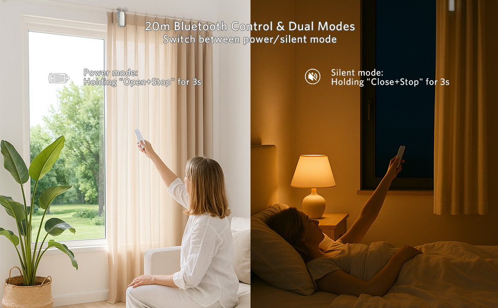 automatic curtain opener