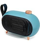 METKIIO Space Heater – Portable Mini Heater for Home and Office – Energy-Efficient Small Space He...