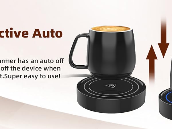 Dimux coffee warmer with mug set
