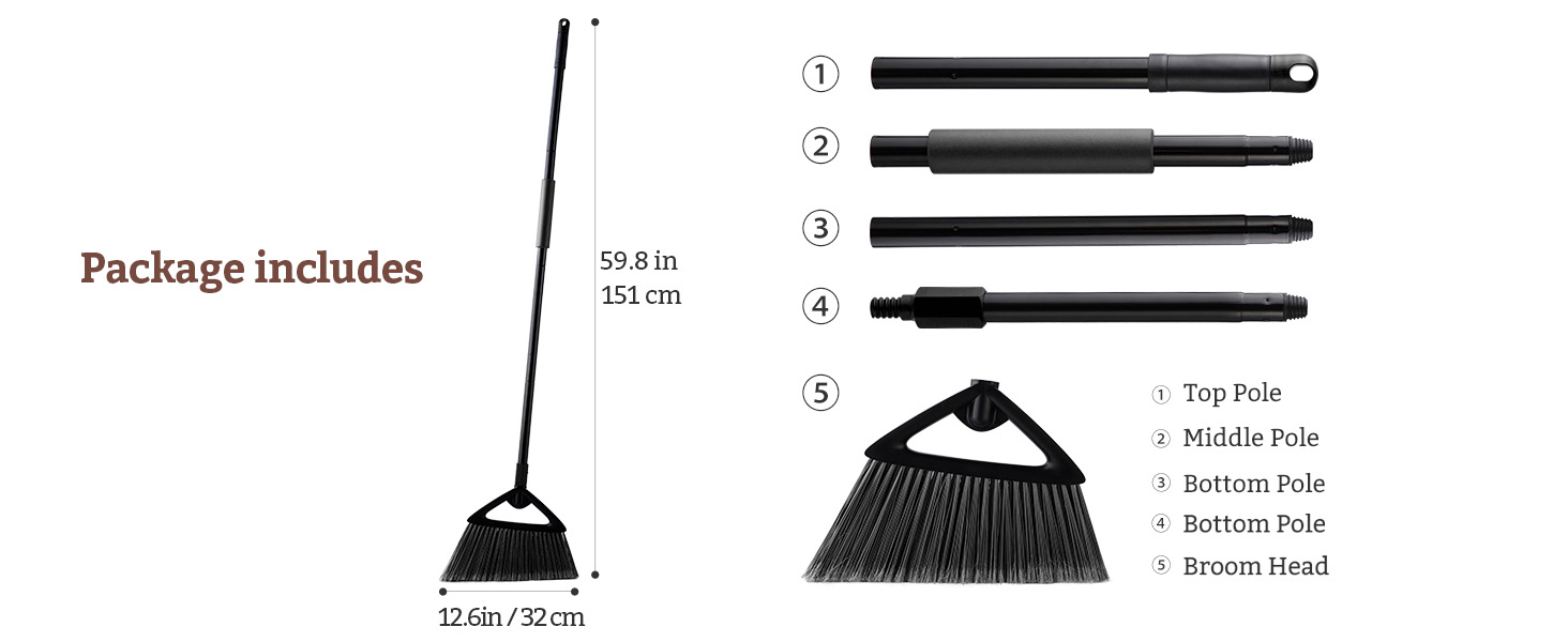 Multi-use Sweeper Broom
