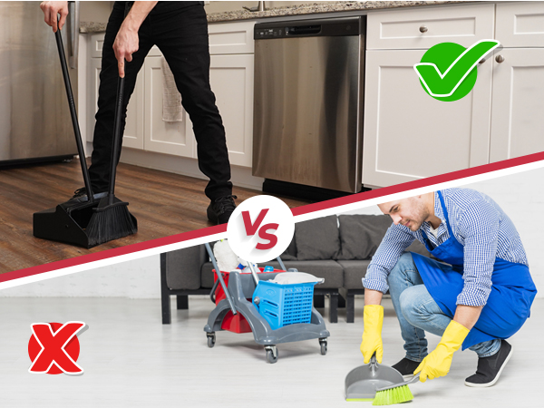 dustpan and broom set