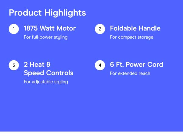 Product highlights