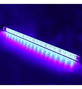 LEDENET 12" 18 LEDs 5050 440nm Waterproof LED Grow Lights Aquarium LED Strip Aluminum Lighting 12...