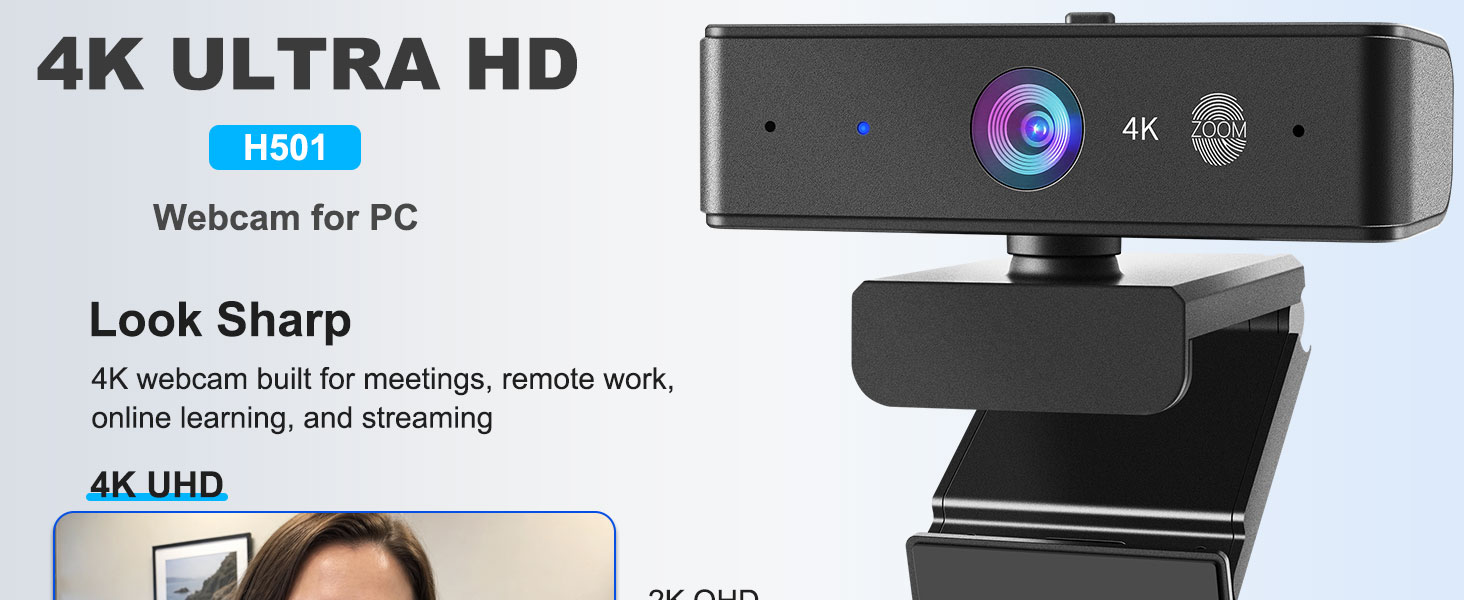 4k webcam for pc