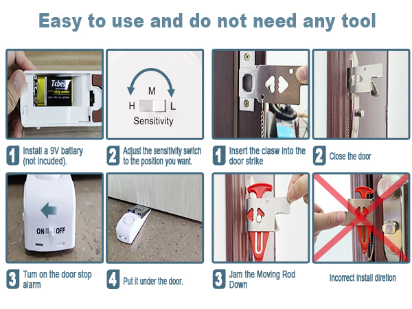 travel safety portable lock for door travel safety essentials for women travel lock for hotel door