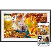 SBUSFGT 15.6inch Extra Large Digital Picture Frame WiFi Smart Digital Photo Frame 1920 * 1080 FHD...