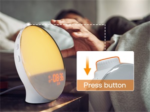 sunrise alarm clock wake up light