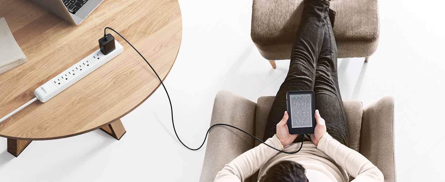 Cable Matters braided usb to micro usb cable for 480mbps data and 12w fast charging