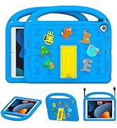 AGROMI Kids Case for iPad 9th/8th/7th Generation 10.2 Inch 2021/2020/2019, with Built-in Anti-Sli...