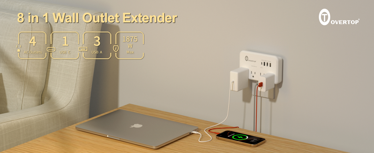 Wall Outlet extender