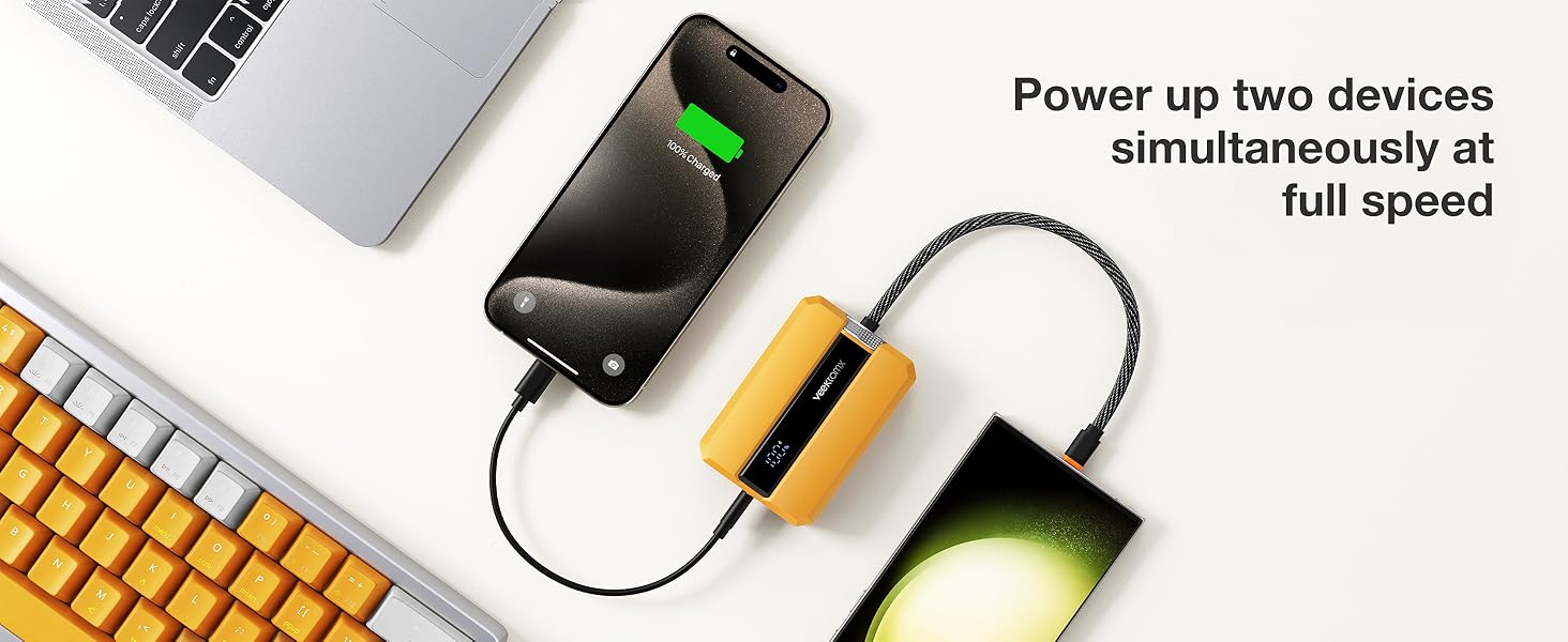 charging simultaneously