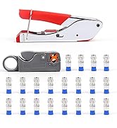 Compression Tool Kit,Knoweasy Coax Compression Crimper,Compression Crimping Tool +Coaxial Crimper...