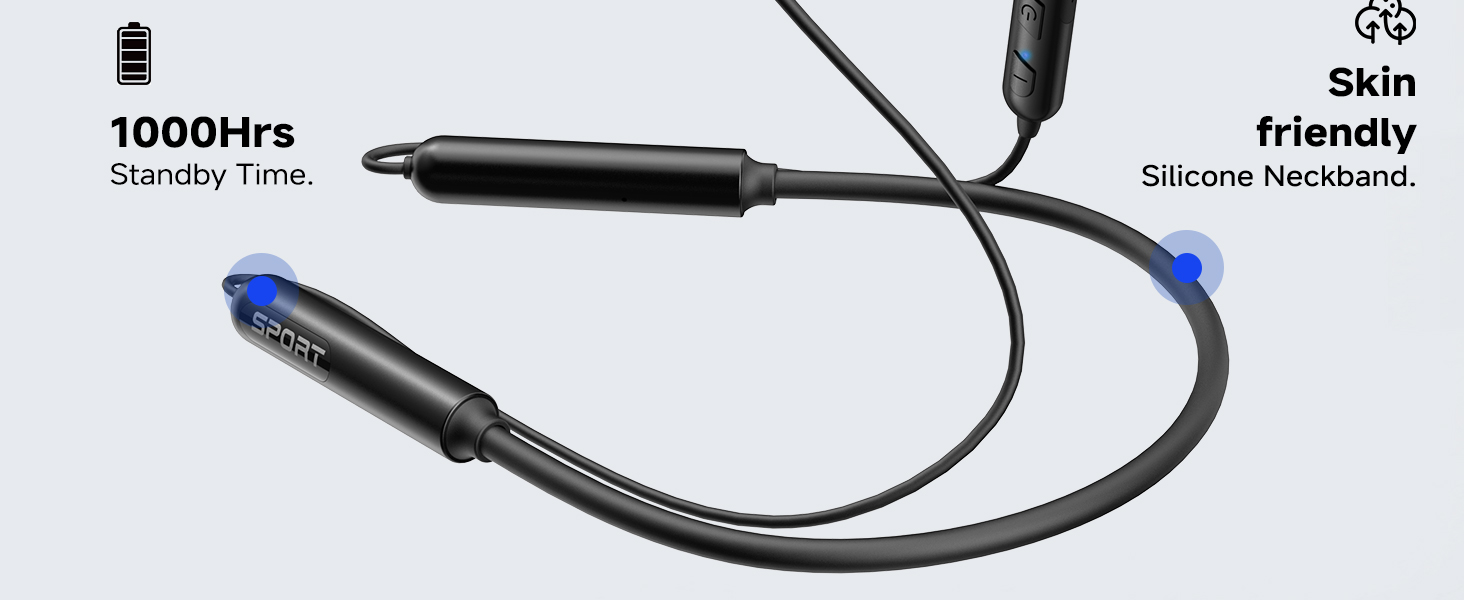 bluetooth neckband headphones