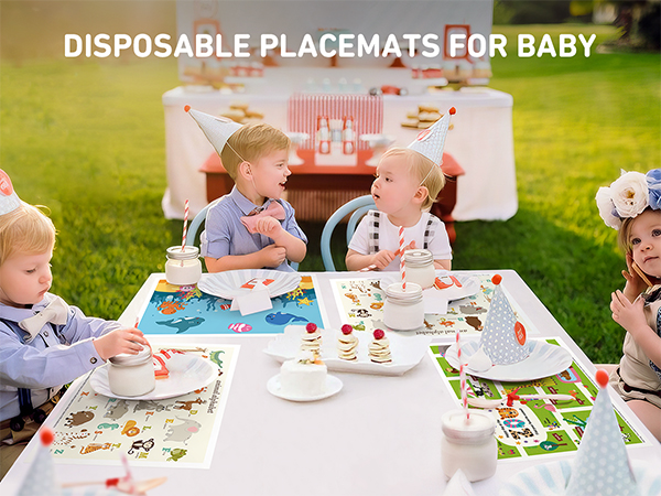 Disposable Placemats for Baby