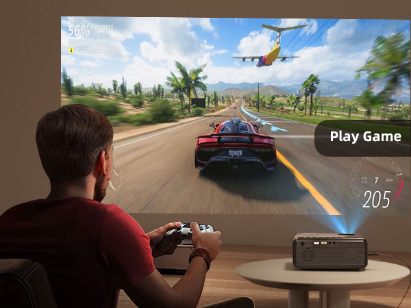 GC666 Projector Bluetooth wifi 4k