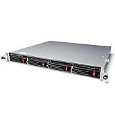 BUFFALO TeraStation 3420RN 4-Bay SMB 32TB (4x8TB) Rackmount NAS w/Hard Drives Included Network At...