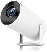 Chicdaze HY300PRO Mini Portable projector with WiFi and Bluetooth, with 4K 1080P Support, 160ANSI...